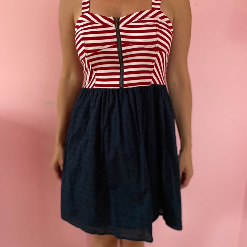 Red White and Blue Dress